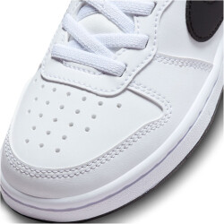 NIKE Court Borough Low Recraft Sneaker Jungen 104 - white/black 27.5