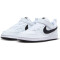 NIKE Court Borough Low Recraft Sneaker Jungen 104 - white/black 27.5