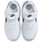 NIKE Court Borough Low Recraft Sneaker Jungen 104 - white/black 27.5