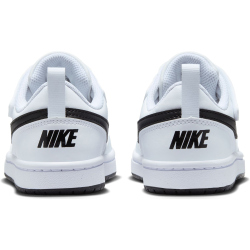NIKE Court Borough Low Recraft Sneaker Jungen 104 - white/black 35