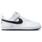 NIKE Court Borough Low Recraft Sneaker Jungen 104 - white/black 35