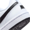 NIKE Court Borough Low Recraft Sneaker Jungen 104 - white/black 35