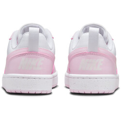 NIKE Court Borough Low Recraft Sneaker Kinder 105 - white/pink foam 35.5