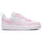 NIKE Court Borough Low Recraft Sneaker Kinder 105 - white/pink foam 36