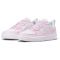 NIKE Court Borough Low Recraft Sneaker Kinder 105 - white/pink foam 36.5