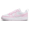 NIKE Court Borough Low Recraft Sneaker Kinder 105 - white/pink foam 36.5