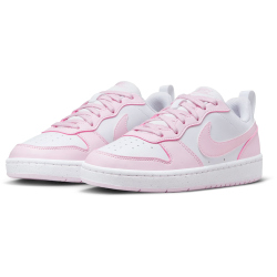 NIKE Court Borough Low Recraft Sneaker Kinder 105 - white/pink foam 39