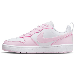 NIKE Court Borough Low Recraft Sneaker Kinder 105 - white/pink foam 39