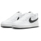 NIKE Court Borough Low Recraft Sneaker Kinder 104 - white/black 36.5