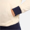NIKE Paris Saint-Germain Club Fleece Hoodie Herren 113 - coconut milk/blackened blue S