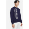 NIKE Paris Saint-Germain Club French Terry Sweatshirt Herren 498 - blackened blue/gold suede S