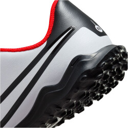 NIKE Jr. Tiempo Legend 10 Club TF Multinocken-Fußballschuhe Kinder 100 - white/black-bright crimson 35