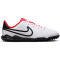 NIKE Jr. Tiempo Legend 10 Club TF Multinocken-Fußballschuhe Kinder 100 - white/black-bright crimson 35