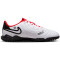 NIKE Jr. Tiempo Legend 10 Club TF Multinocken-Fußballschuhe Kinder 100 - white/black-bright crimson 35