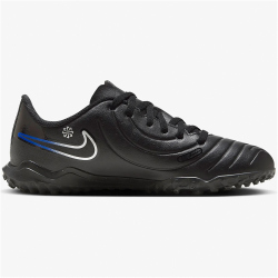 NIKE Jr. Tiempo Legend 10 Club TF Multinocken-Fu&szlig;ballschuhe Kinder 040 - black/chrome-hyper royal 35