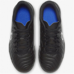 NIKE Jr. Tiempo Legend 10 Club TF Multinocken-Fußballschuhe Kinder 040 - black/chrome-hyper royal 35.5