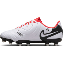 NIKE Jr. Tiempo Legend 10 Club MG Multi-Ground Fußballschuhe Jungen 100 - white/black-bright crimson 32