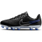 NIKE Jr. Tiempo Legend 10 Club MG Multi-Ground Fu&szlig;ballschuhe Jungen 040 - black/chrome-hyper royal 32