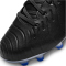 NIKE Jr. Tiempo Legend 10 Club MG Multi-Ground Fu&szlig;ballschuhe Jungen 040 - black/chrome-hyper royal 32