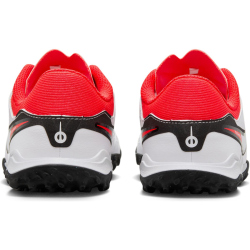NIKE Jr. Tiempo Legend 10 Academy TF Multinocken-Fu&szlig;ballschuhe Jungen 100 - white/black-bright crimson 35