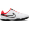 NIKE Jr. Tiempo Legend 10 Academy TF Multinocken-Fu&szlig;ballschuhe Jungen 100 - white/black-bright crimson 35