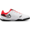 NIKE Jr. Tiempo Legend 10 Academy TF Multinocken-Fu&szlig;ballschuhe Jungen 100 - white/black-bright crimson 35