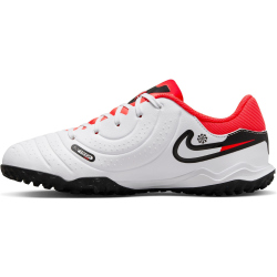 NIKE Jr. Tiempo Legend 10 Academy TF Multinocken-Fußballschuhe Jungen 100 - white/black-bright crimson 36