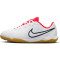 NIKE Jr. Tiempo Legend 10 Academy IC Hallen-Fußballschuhe Kinder 100 - white/black-bright crimson 37.5