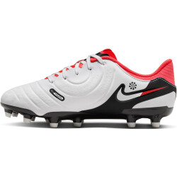 NIKE Jr. Tiempo Legend 10 Academy MG Multi-Ground Fußballschuhe Jungen 100 - white/black-bright crimson 32