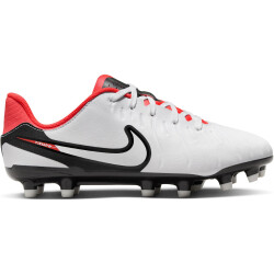 NIKE Jr. Tiempo Legend 10 Academy MG Multi-Ground Fußballschuhe Jungen 100 - white/black-bright crimson 32