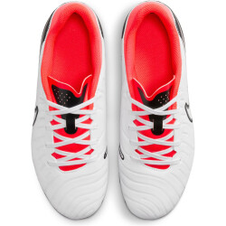 NIKE Jr. Tiempo Legend 10 Academy MG Multi-Ground Fußballschuhe Jungen 100 - white/black-bright crimson 32