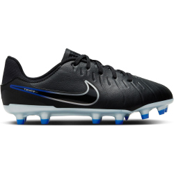 NIKE Jr. Tiempo Legend 10 Academy MG Multi-Ground Fu&szlig;ballschuhe Jungen 040 - black/chrome-hyper royal 32