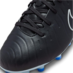 NIKE Jr. Tiempo Legend 10 Academy MG Multi-Ground Fu&szlig;ballschuhe Jungen 040 - black/chrome-hyper royal 32