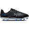 NIKE Jr. Tiempo Legend 10 Academy MG Multi-Ground Fu&szlig;ballschuhe Jungen 040 - black/chrome-hyper royal 32