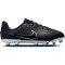 NIKE Jr. Tiempo Legend 10 Academy MG Multi-Ground Fußballschuhe Jungen 040 - black/chrome-hyper royal 38