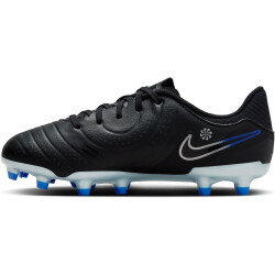 NIKE Jr. Tiempo Legend 10 Academy MG Multi-Ground Fußballschuhe Jungen 040 - black/chrome-hyper royal 38.5