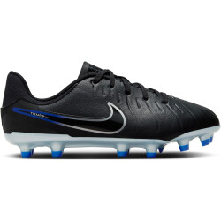 NIKE Jr. Tiempo Legend 10 Academy MG Multi-Ground Fußballschuhe Jungen 040 - black/chrome-hyper royal 38.5