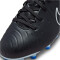 NIKE Jr. Tiempo Legend 10 Academy MG Multi-Ground Fußballschuhe Jungen 040 - black/chrome-hyper royal 38.5