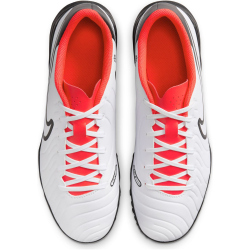 NIKE Tiempo Legend 10 Club TF Multinocken-Fu&szlig;ballschuhe 100 - white/black-bright crimson 42.5
