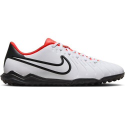 NIKE Tiempo Legend 10 Club TF Multinocken-Fußballschuhe 100 - white/black-bright crimson 46