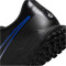 NIKE Tiempo Legend 10 Club TF Multinocken-Fußballschuhe 040 - black/chrome-hyper royal 45.5