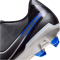 NIKE Tiempo Legend 10 Club MG Multi-Ground Fu&szlig;ballschuhe Herren 040 - black/chrome-hyper royal 36.5