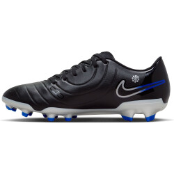 NIKE Tiempo Legend 10 Club MG Multi-Ground Fußballschuhe Herren 040 - black/chrome-hyper royal 37.5