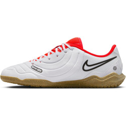 NIKE Tiempo Legend 10 Club IC Hallen-Fußballschuhe 100 - white/black-bright crimson 44