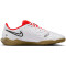 NIKE Tiempo Legend 10 Club IC Hallen-Fußballschuhe 100 - white/black-bright crimson 44