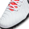 NIKE Tiempo Legend 10 Academy TF Multinocken-Fu&szlig;ballschuhe 100 - white/black-bright crimson 40.5