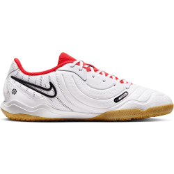 NIKE Tiempo Legend 10 Academy IC Hallen-Fu&szlig;ballschuhe 100 - white/black-bright crimson 42.5