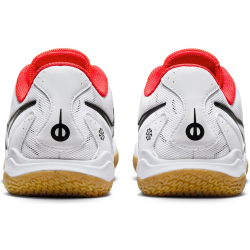 NIKE Tiempo Legend 10 Academy IC Hallen-Fu&szlig;ballschuhe 100 - white/black-bright crimson 42.5