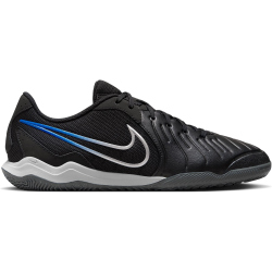 NIKE Tiempo Legend 10 Academy IC Hallen-Fu&szlig;ballschuhe 040 - black/chrome-hyper royal 39