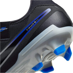 NIKE Tiempo Legend 10 Academy MG Multi-Ground Fußballschuhe 040 - black/chrome-hyper royal 36